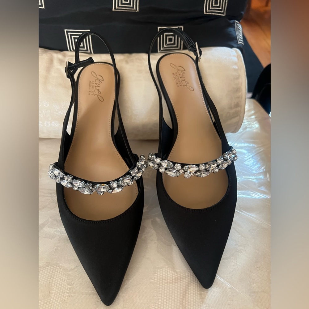 Flat sling back shoes